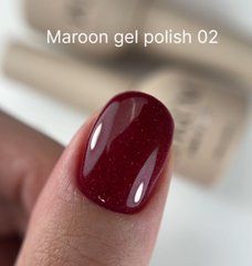 Фото Lukum Maroon Gel Polish № 02, 10 мл