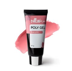 Акрил гель Nice for You Rose Pink, 60 мл