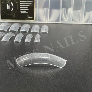Верхні форми Miss Nails, Квадрат-Овал, МК-5, 14 розмірів/упаковка