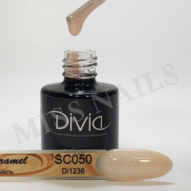 Divia Гель-лак для нігтів Salted Caramel SC050, 8 мл