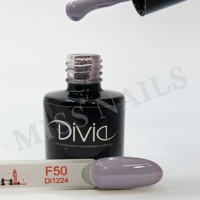 Divia Гель-лак для нігтів Fog F50, 8 мл