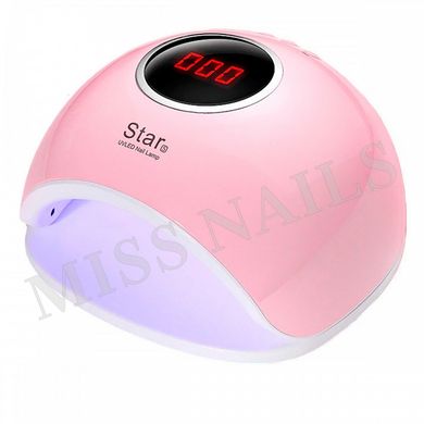 UV/Led лампа Star 5, 72 Вт, Pink, 1 шт