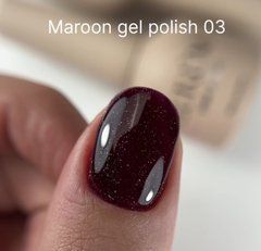 Фото Lukum Maroon Gel Polish № 03, 10 мл