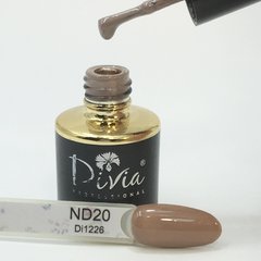 Divia Гель-лак для нігтів Nude ND20, 8 мл
