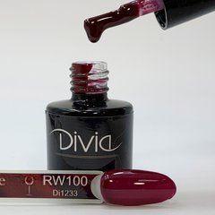 Фото Divia Гель-лак для нігтів Red Wine RW100, 8 мл
