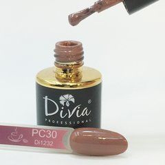 Фото Divia Гель-лак для нігтів Pink Coffee PC30, 8 мл