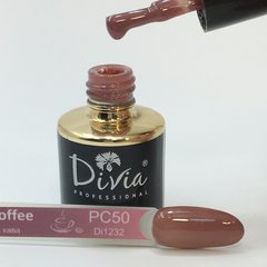 Divia Гель-лак для нігтів Pink Coffee PC50, 8 мл