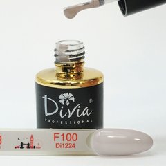 Divia Гель-лак для нігтів Fog F100, 8 мл