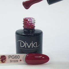 Фото Divia Гель-лак для нігтів Pomegranate PG60, 8 мл