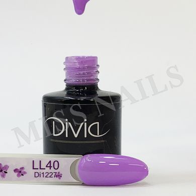 Divia Гель-лак для нігтів Lilac LL40, 8 мл