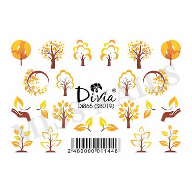 Слайдер-дизайн Divia Di 865 (SB 019), 1 шт