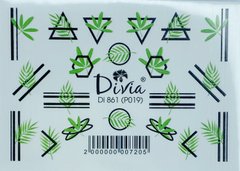 Наклейки Divia Di861 (Р019), 1 шт