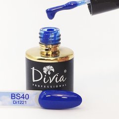 Divia Гель-лак для нігтів Blue Sky BS40, 8 мл