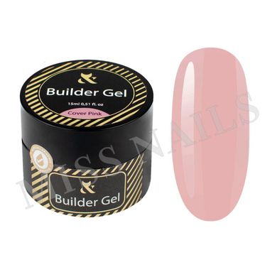 F.O.X. Builder Gel, Cover Pink, 15 ml