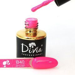 Фото Divia Гель-лак для нігтів Barbie B40, 8 мл