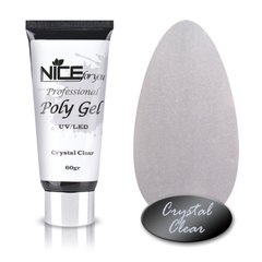 Акрил гель Nice for You, Clear, 60 г