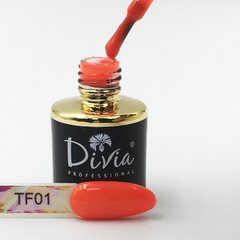 Divia Гель-лак для нігтів Tutti Frutti Collection TF01, 8 мл