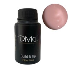 Divia, Build It Up Gel, Pale Pink, BU-27, 30 мл