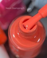 Фото Saga, Лак для стемпінгу, Neon № 5, 8 мл