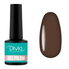 Фото Divia Гель-лак для нігтів Chocolate CH040, 8 мл