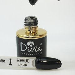 Divia Гель-лак для нігтів Black & White BW090, 8 мл