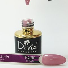 Divia Гель-лак для нігтів Fuchsia FC90, 8 мл
