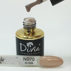Divia Гель-лак для нігтів Nude ND70, 8 мл