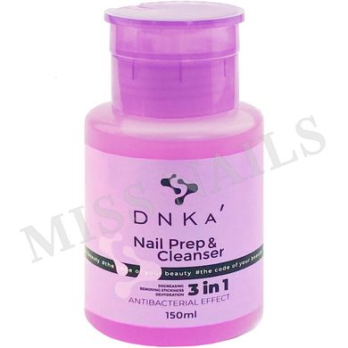 DNKa Nail Prep & Cleanser, 3 в 1, 150 мл