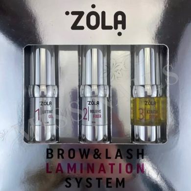 Zola, Набір для ламінування Brow&Lash Lamination Sistem