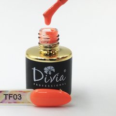 Divia Гель-лак для нігтів Tutti Frutti Collection TF03, 8 мл
