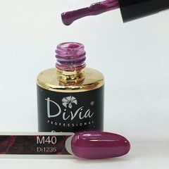 Фото Divia Гель-лак для нігтів Marsala M040, 8 мл