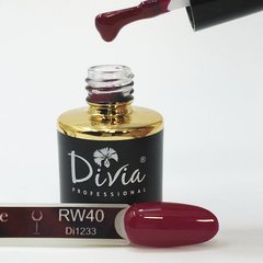 Divia Гель-лак для нігтів Red Wine RW040, 8 мл