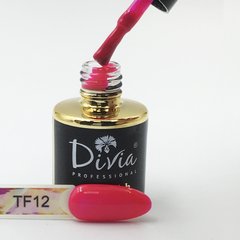 Divia Гель-лак для нігтів Tutti Frutti Collection TF12, 8 мл