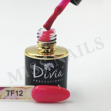Divia Гель-лак для нігтів Tutti Frutti Collection TF12, 8 мл